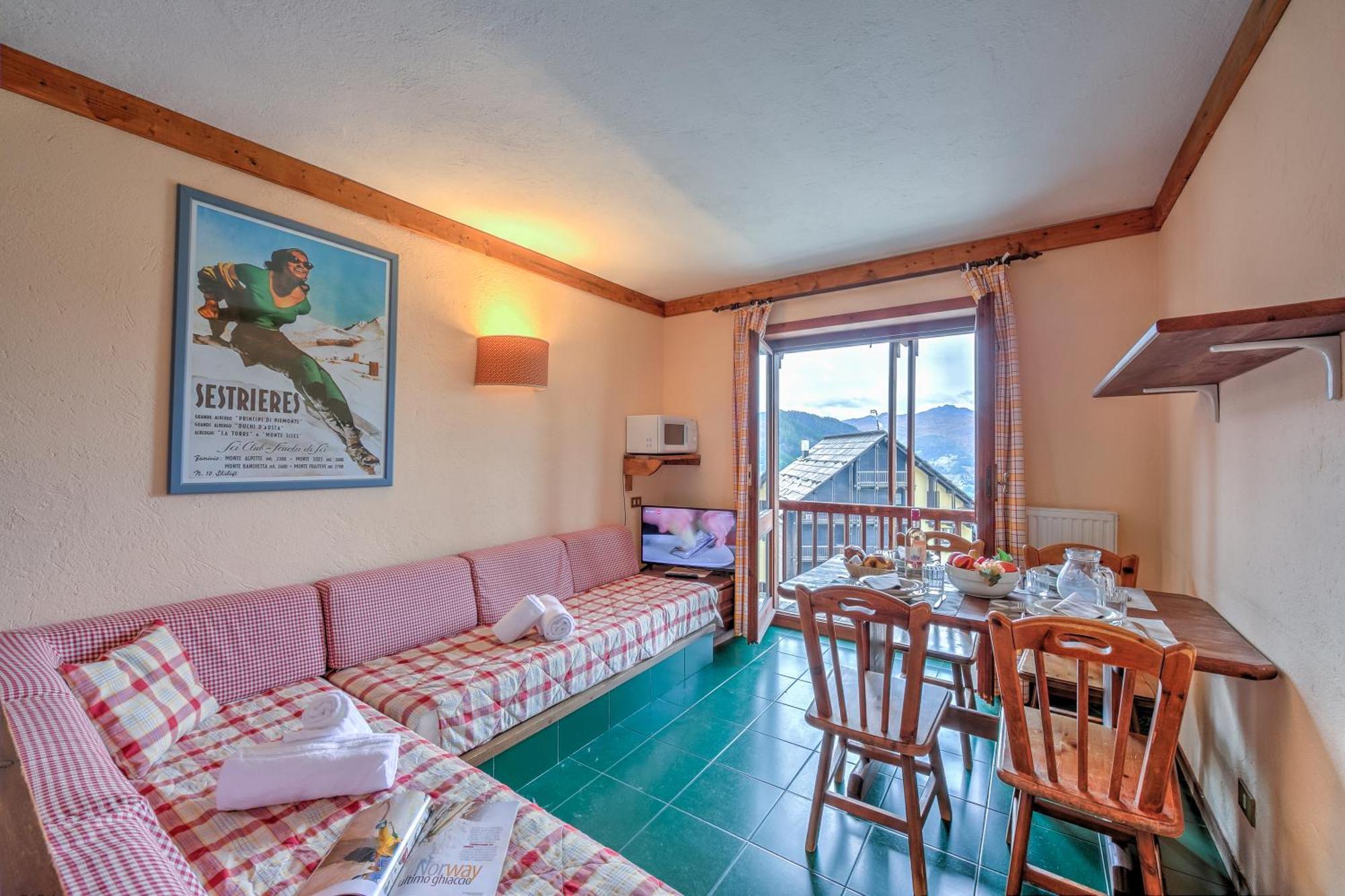 Grange Hike & Ski Sestriere Apartments 客房 照片